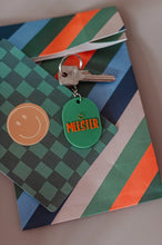 Afbeelding in Gallery-weergave laden, Sleutelhanger met kaart - Meester | MYKK Jewelry