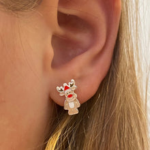 Afbeelding in Gallery-weergave laden, MYKK Jewelry | Kinder sieraden Zilveren kinderoorbellen - Rendieren