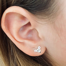 Afbeelding in Gallery-weergave laden, MYKK Jewelry | Kinder sieraden Zilveren kinderoorbellen - Muis