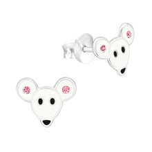 Afbeelding in Gallery-weergave laden, MYKK Jewelry | Kinder sieraden Zilveren kinderoorbellen - Muis