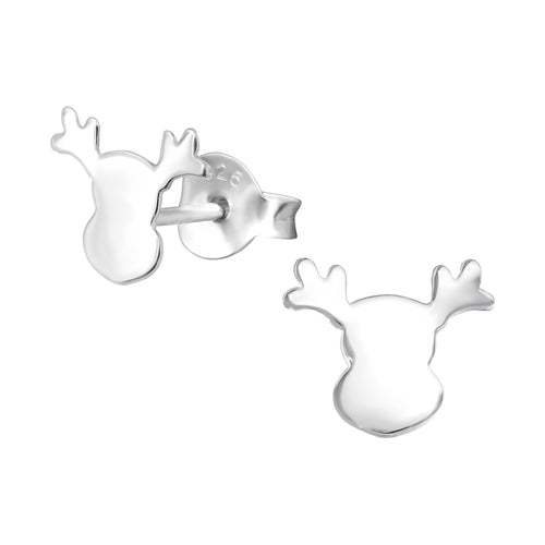 Zilveren kinderoorbellen - Rendieren zilver MYKK Jewelry
