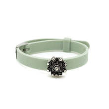 Afbeelding in Gallery-weergave laden, Zeeuwse knop armband - Kinderarmband pastel groen | MYKK Jewelry