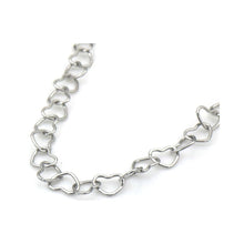 Afbeelding in Gallery-weergave laden, RVS Ketting - Hartjes zilver | MYKK Jewelry
