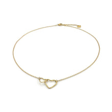 Afbeelding in Gallery-weergave laden, RVS Ketting - Hart in hart goud MYKK Jewelry
