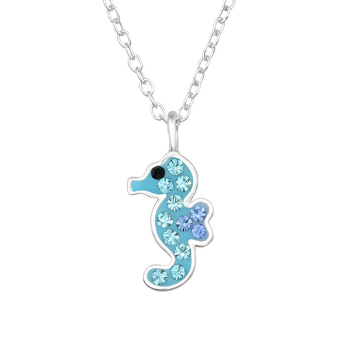 Zilveren kinderketting - Zeepaardje MYKK Jewelry 