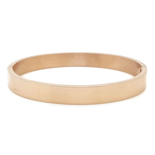 MYKK Jewelry | RVS armband - Bangle rose goud