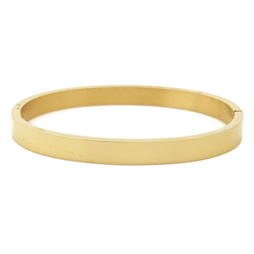 MYKK Jewelry | RVS armband - Bangle goud small
