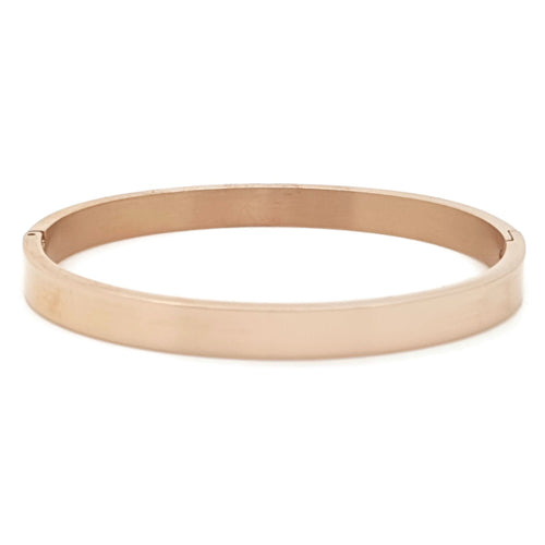 MYKK Jewelry | RVS armband - Bangle rose goud small