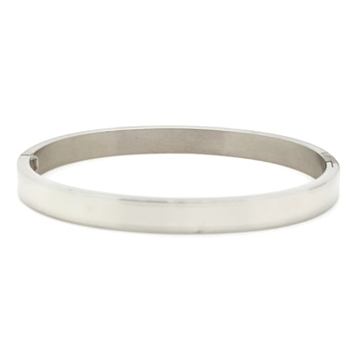 MYKK Jewelry | RVS armband - Bangle zilver small
