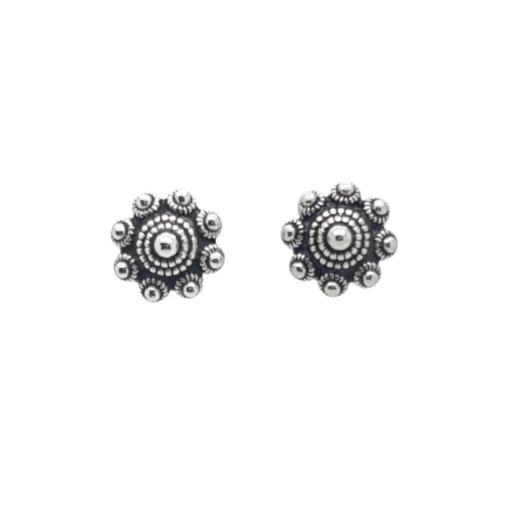 MYKK Jewelry | Sieraden RVS Zeeuwse knop oorbellen - Steker