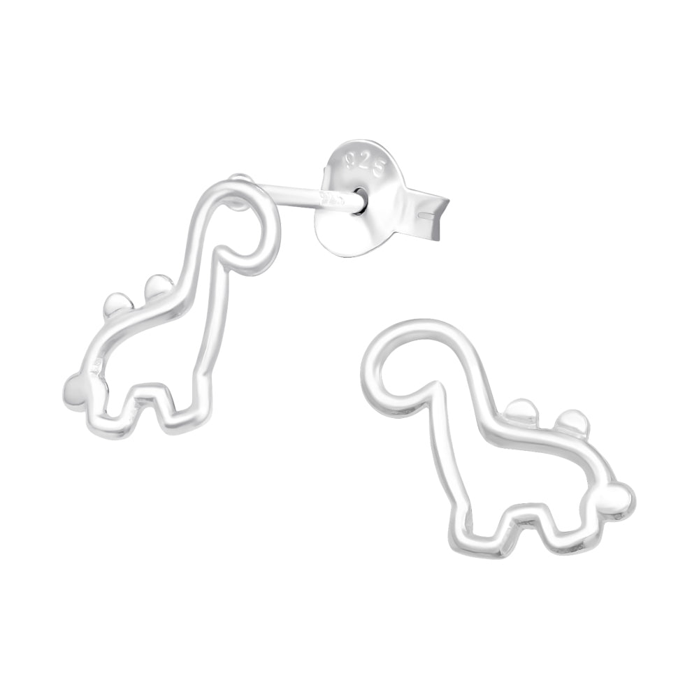 Zilveren kinderoorbellen - Dino | MYKK Jewelry