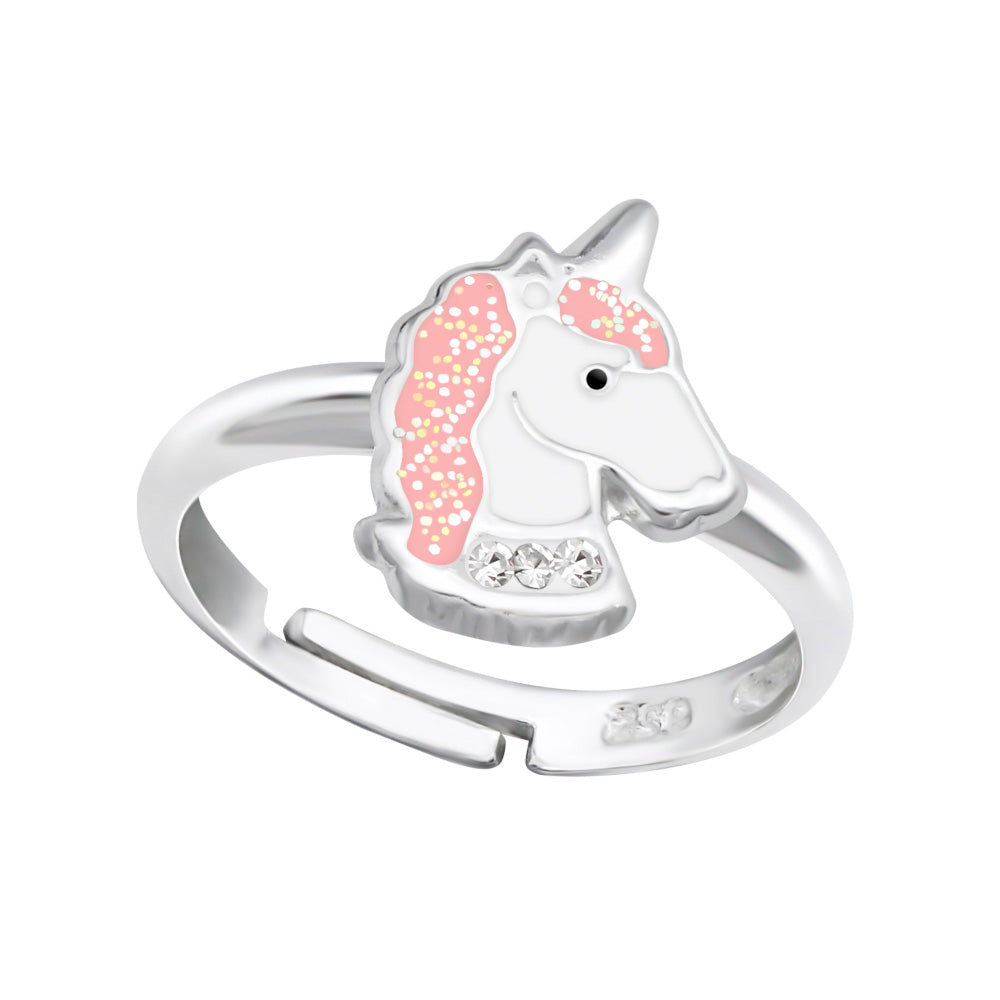 MYKK Jewelry | Kinder sieraden Zilveren kinderring - Unicorn