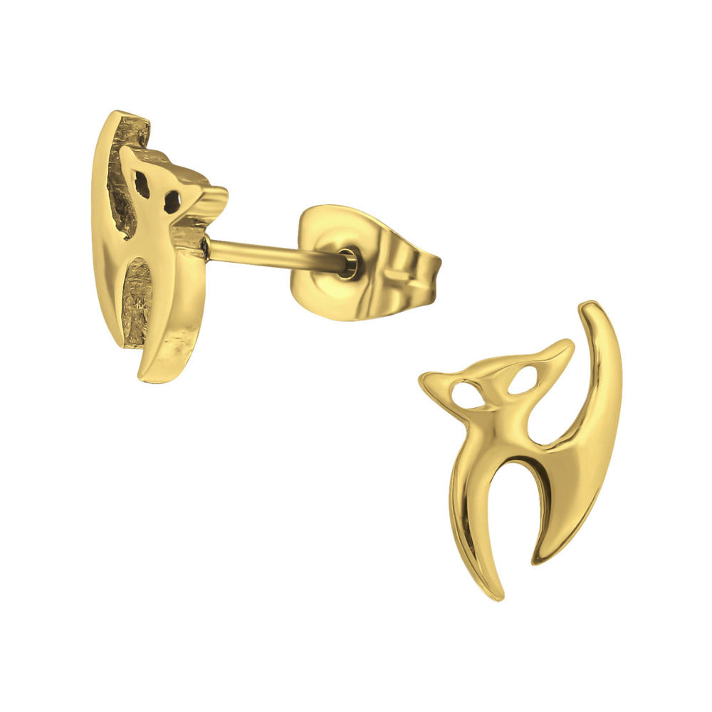 MYKK Jewelry | Oorbellen RVS - Katje goud