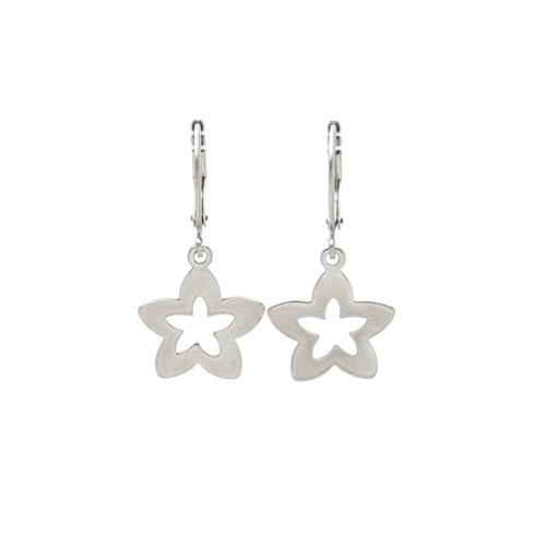MYKK Jewelry | Oorbellen RVS - Open ster