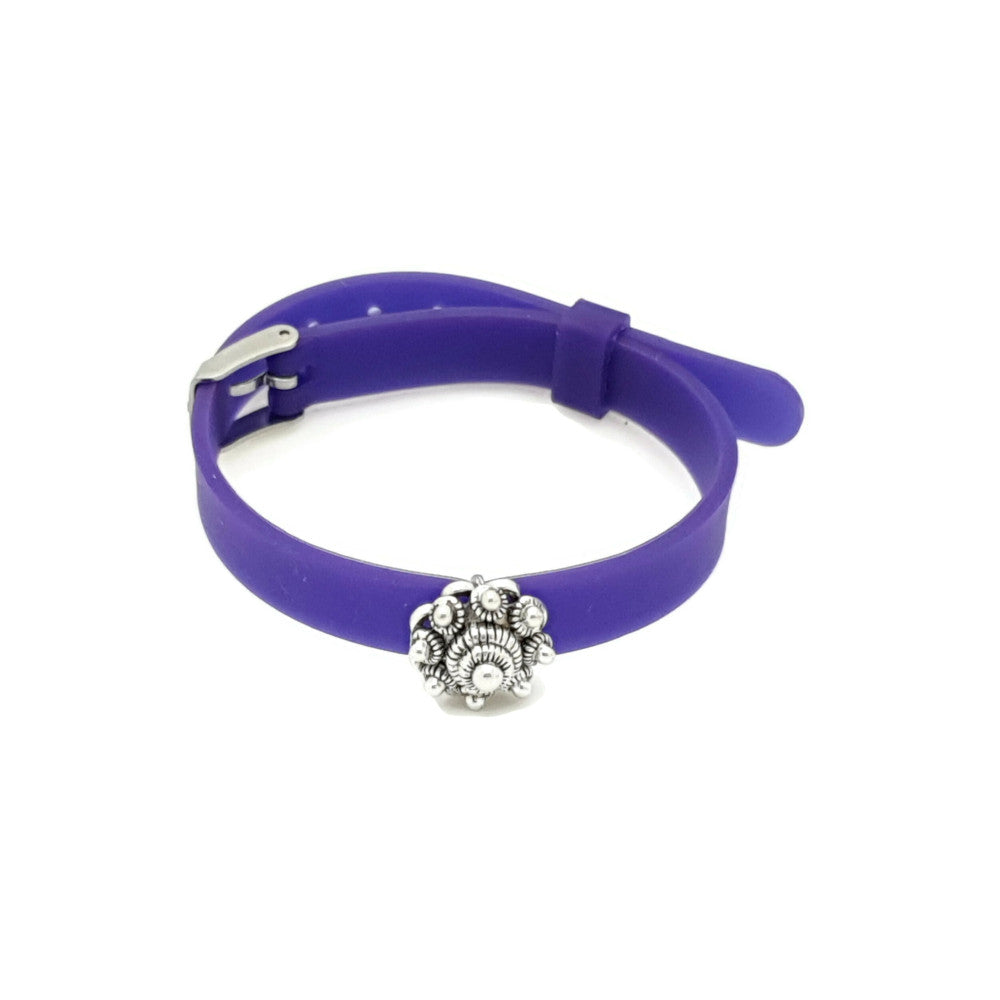MYKK Jewelry | Zeeuwse knop armband - Kinderarmband paars