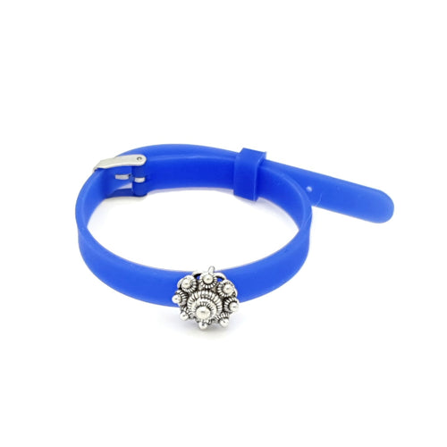 MYKK Jewelry | Zeeuwse knop armband - Kinderarmband donkerblauw