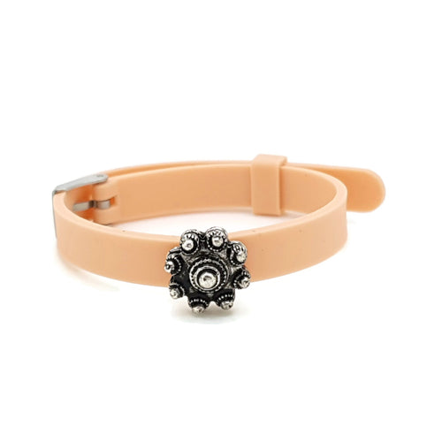 Zeeuwse knop armband - Kinderarmband pastel roze | MYKK Jewelry