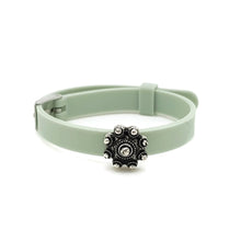 Afbeelding in Gallery-weergave laden, Zeeuwse knop armband - Kinderarmband pastel groen | MYKK Jewelry
