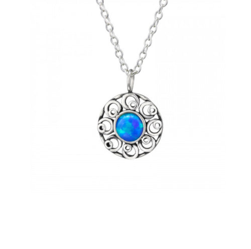 Zilveren ketting - Blue pacific | MYKK Jewelry