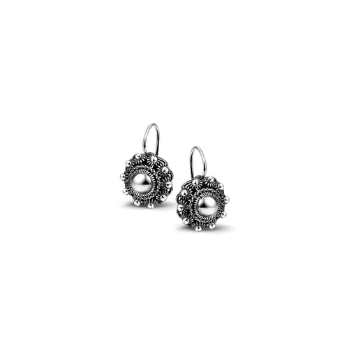 Zeeuwse knop oorbellen - Zilveren hangers | MYKK Jewelry